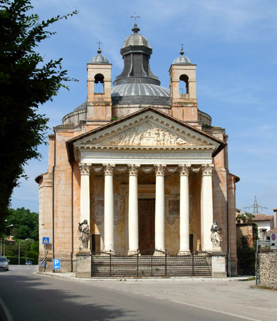 Maser (Treviso). Tempietto di Villa Barbaro